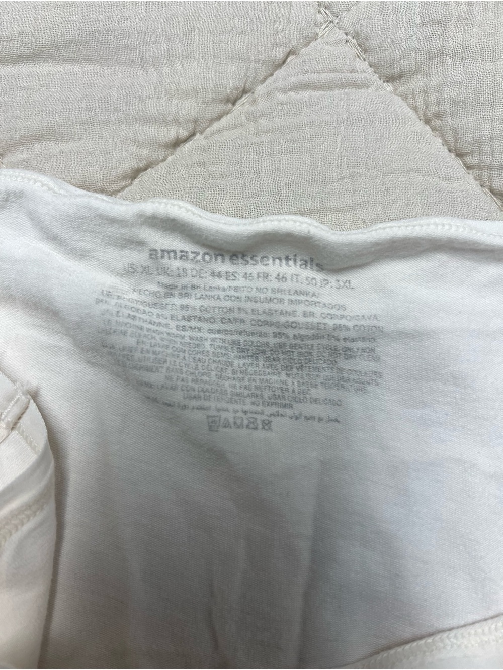 Amazon Essentials White Briefs - Picture 2 of 3